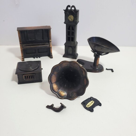 Durham Industries Other - Durham Industries 70s Dollhouse Furniture Lot Diecast Metal Parts Only